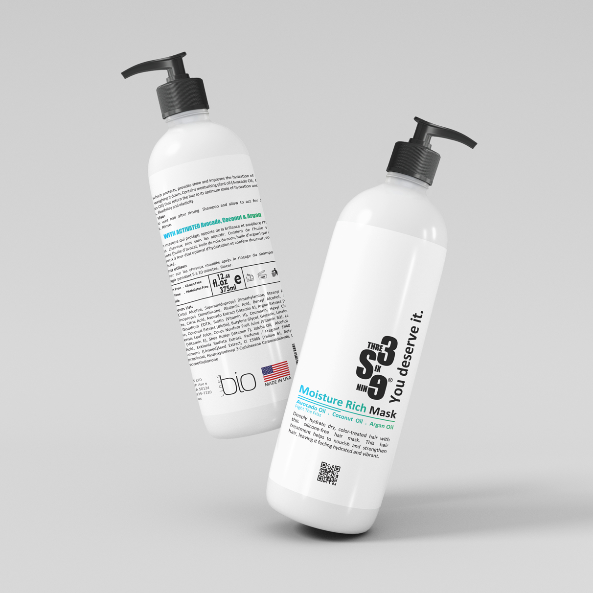 369 Moisture Rich Mask 375 ml 0171447993214