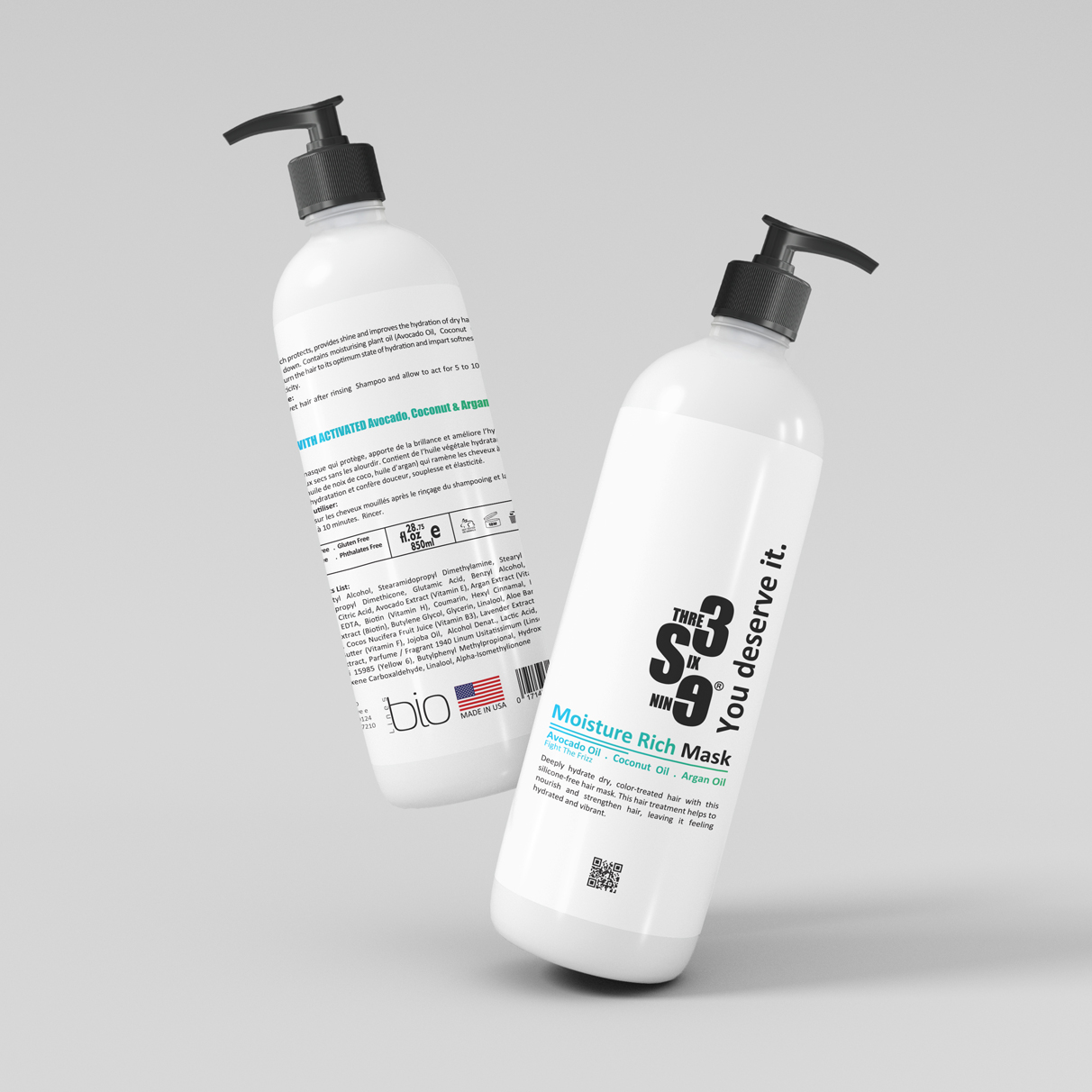 369 Moisture Rich Mask 850 ml 0171447246846