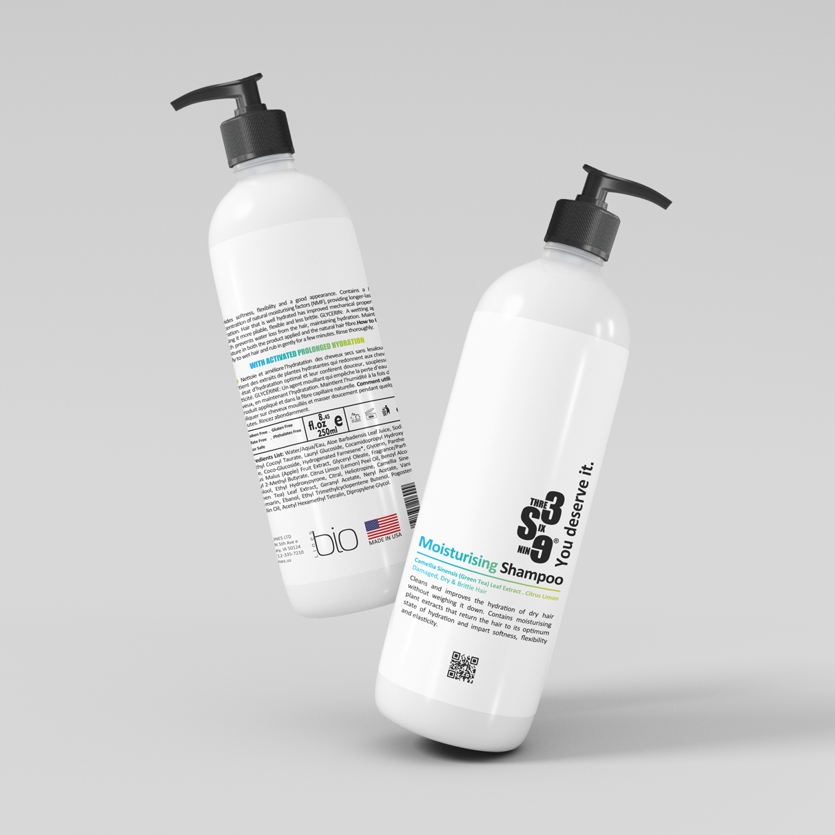 369 moisturising shampoo 250m 0171447250485