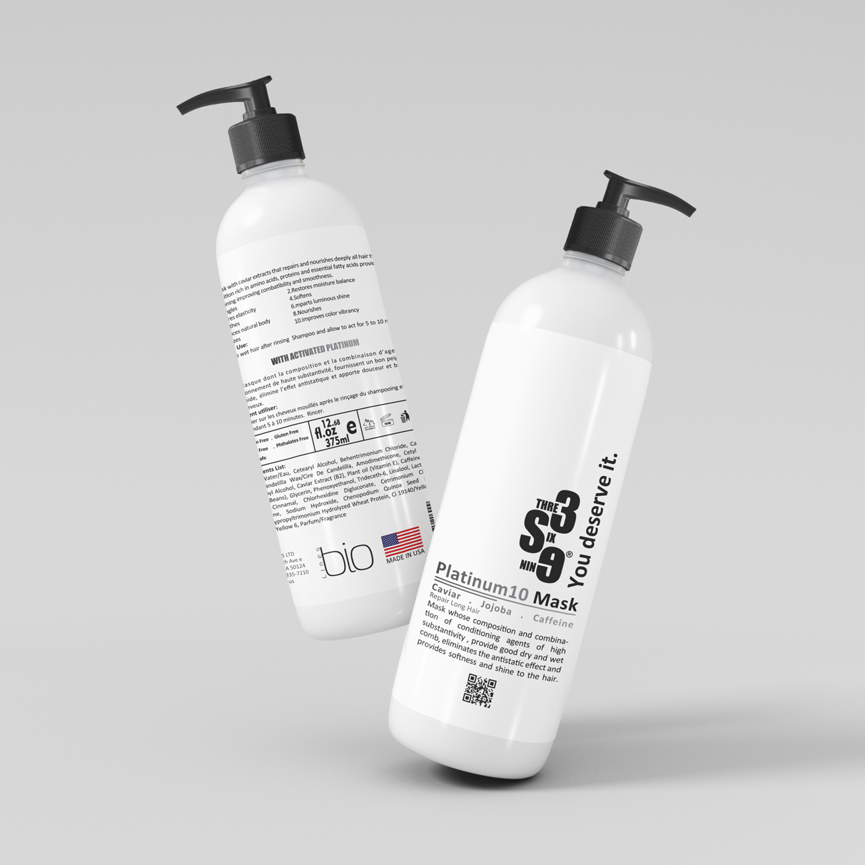 369 Platinum Mask 375 ml 0171447668372