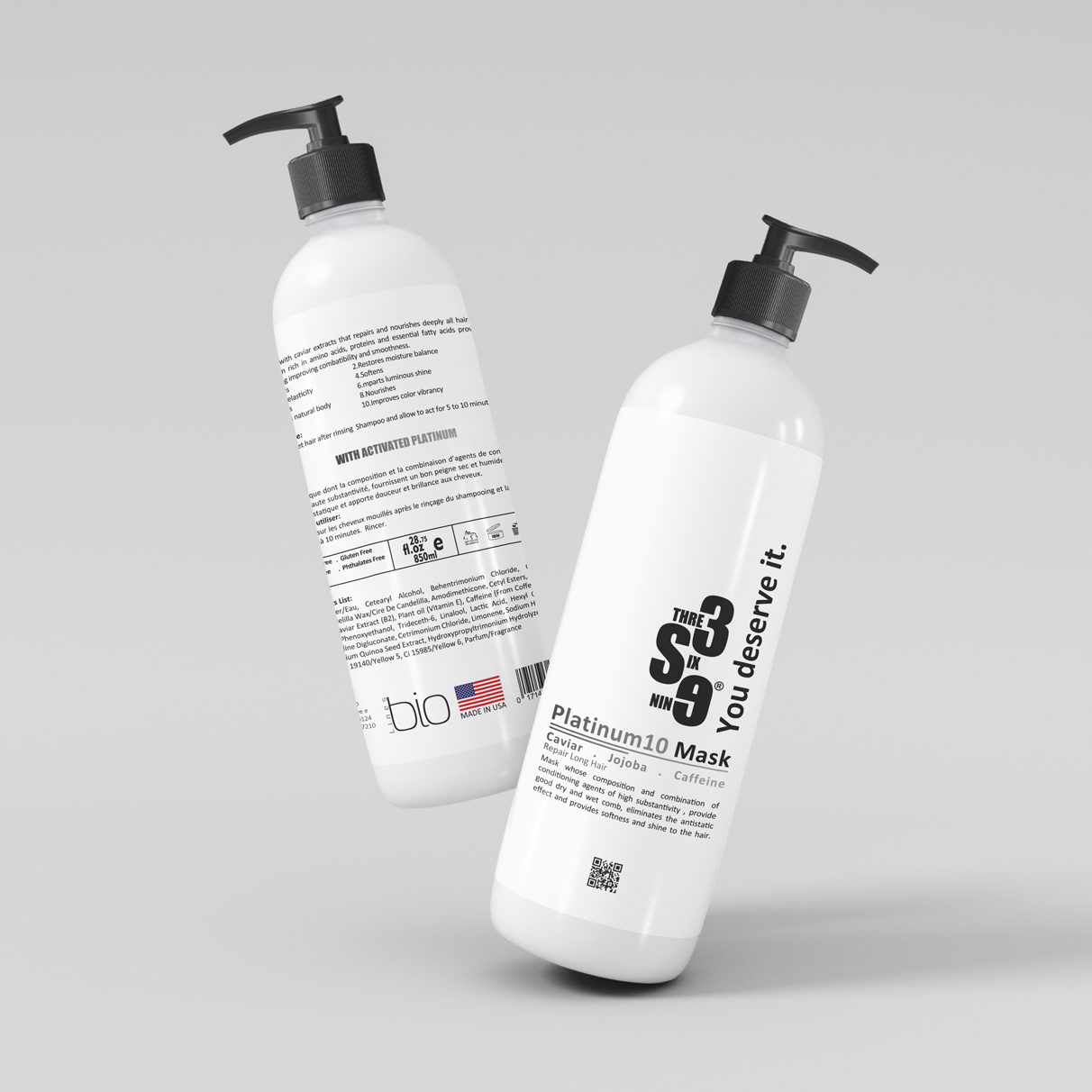 369 Platinum Mask 850ml 0171447850951