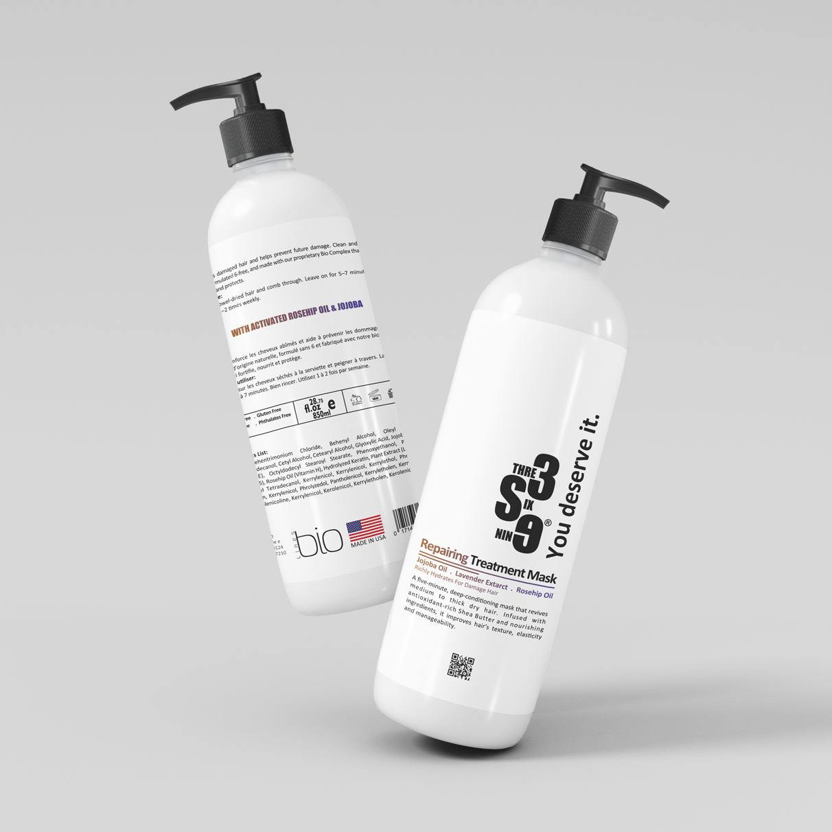 369 Repairing Treatment Mask 850 ml outline 0171447125745